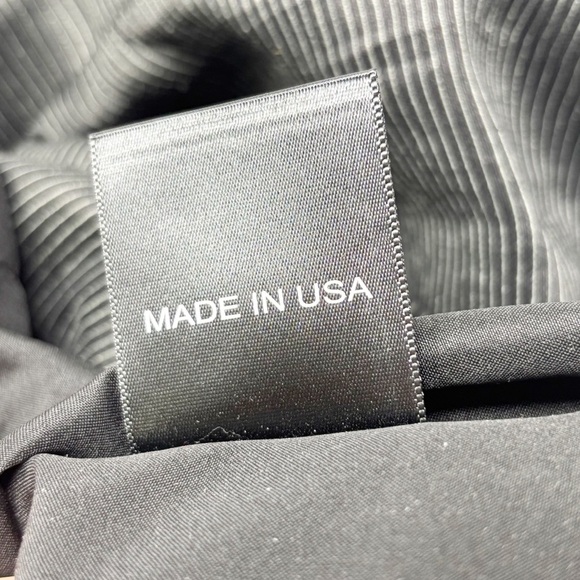 SIMPLY MILA Women’s Black Chalk Stripe Cowl Neck Dress Lagenlook USA Size XS - Picture 10 of 11